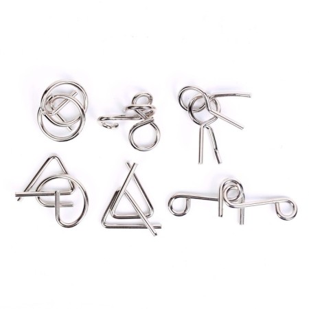 Metal puzzle “Riddles of ancient India”, set of 6 pcs.-4