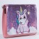 Bag Pink Unicorn on the valve, pink color