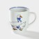 Porcelain set for breakfast "geese", 3 items
