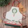 Apron Ethel "Christmas Wreath" 60x70 cm, 100% cotton, sarzha 190 g/m2
