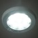 Lamp with the sound sensor "Lira" LED 8W white 21x21x2.5 cm