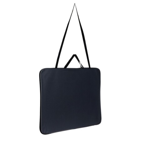 Folder for drawings and drawings A2, 660 x 470 x 50 mm, handles, textile, PDM-5, calligrata gray-2
