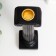 Greek column candlestick "Greek column" Black 23x6x6 cm