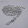 Binding circuit with a long link, 26 x 3 mm, length 3 m