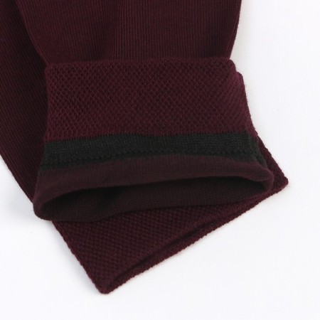Male socks, burgundy color, size 25-3