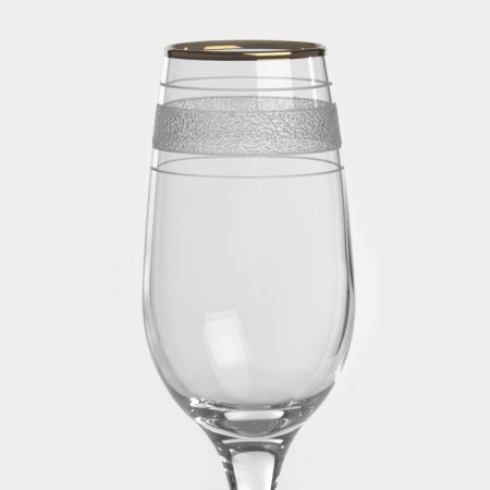 A set of glass glasses "Asker", 210 ml, 6 pcs-3