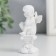 Polystone souvenir "Snowty angel is a thoughtful angel on a column with flowers" mix 7.5x3x3 cm