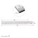 The stainless line of the pro-15 34280-015, reinforced, 150 mm