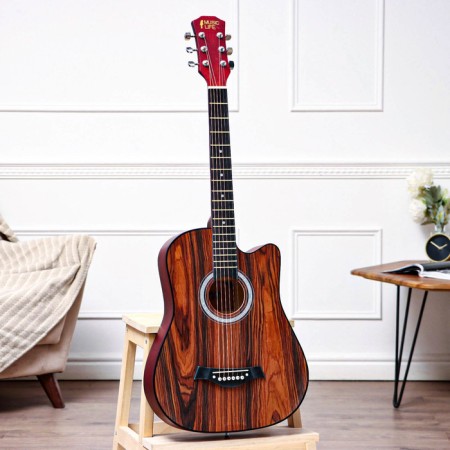 Acoustic guitar Music Life SD-H38Q, brown