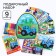 Gift set, 9 items, blue tractor