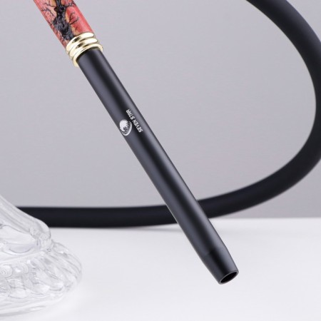 Hookah "7star", 55 cm, d bowl-6 cm, one tube, red-4