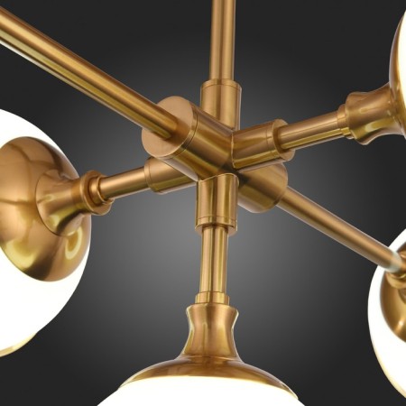 Suspension lamp ST LUCE. SL1157.303.05. Arbe. 5x40 W, E14, 105x63x55 cm, bronze color-10