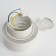 Ceiling light Feron HL367, IP44, GX53, 12 W, 110x110x75 mm, white color