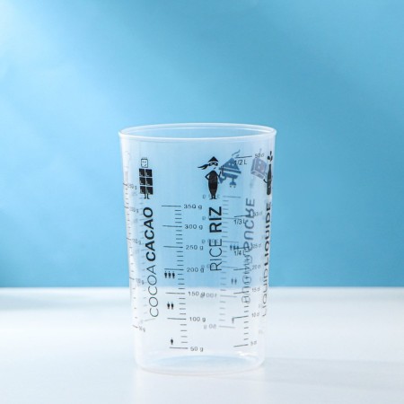 A glass of measured "Fun kitchen", 400 ml, color mix-1