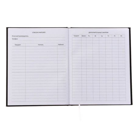 Universal diary for grade 1-11 RUN FASTER, hard cover, artificial leather, silkography, lies, 80 g/m2-3
