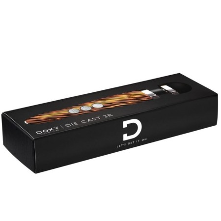 Vibro -massager doxy die Cast 3r, 28 cm, tiger-1