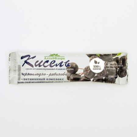 Kisel dry vitaminized "sweet berry" black-fruited-rhubin 20 g-1