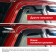 VG Samurai deflectors for Jeep Wrangler JK 2007-2018 crossover, insertion, 4 pcs