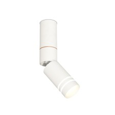 Комплект накладного поворотного светильника с акрилом Ambrella light, Techno, XM6312150, GU5.3, цвет белый песок