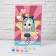 Picture on numbers for children "Lily", 20 x 30 cm
