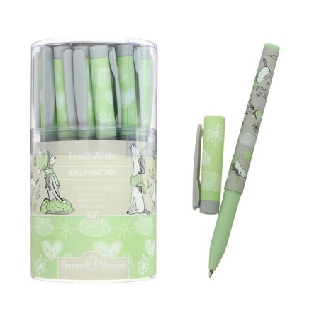 Ballpoint handle Freshwrite "Girl and unicorn. Takes", 0.7 mm, blue ink