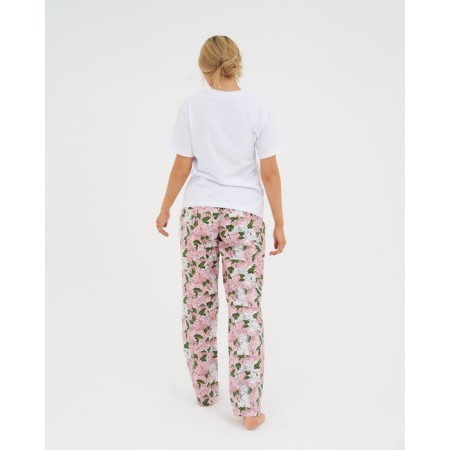 Women's pants KAFTAN "Parrot" p. 44-46, pink-2