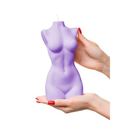 Interior candle Pecado BDSM "Women's torso" 850 gr, purple-7