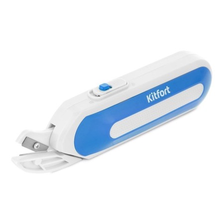 Electric scissors KitFort KT-6045-3, white-blue color