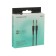 Audio Borofone BL1, Jack 3.5 mm (M) -Jack 3.5 mm (M), TPE braid, 1 m, black