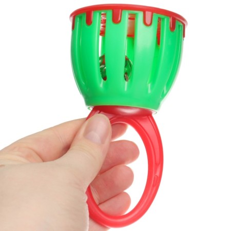 Rattle "bell", color mix, crush me-8
