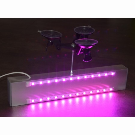 Window phito lamp on a powerful three -point suction cup "Mirzam" 72W-3