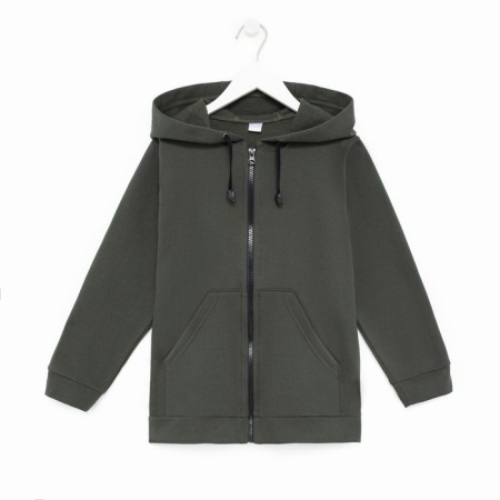 Children's sweatshirt was beginning, khaki color, height 140 cm