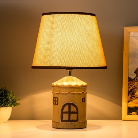 Table lamp "Maizon" E14 40W brown 22.5x22.5x33.5 cm Risalux-1