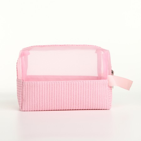 Lightning cosmetic bag, pink color-1
