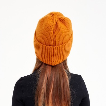 Children's hat minku, rr 52-54, orange color-2