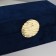 Casket Textile "Sea" blue 10x20x9 cm