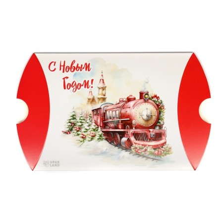 Folding box "steam locomotive" 19 x 14 x 4 cm-2