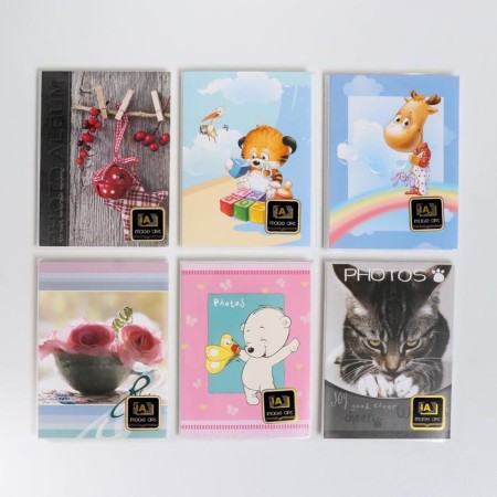 Photo album "Assorted" 36 photos, 18 sheets 10x15 cm, mix-1