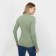 Female turtleneck, green color, size 50