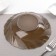 Deep plate alta marea, d = 20 cm, brown color