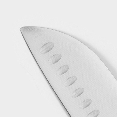 Knife Santoku kitchen Magistro Fedelaso, blade length 17.8 cm-2