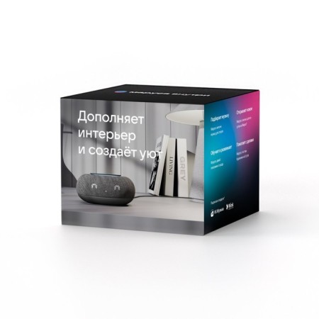 Smart column VK capsule mini (MRC02BK), voice assistant Maroussia, 5W, Wi-Fi, BT4.2, black-14