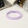 Hair elastic band "Mahrushka Elite" weaving spikelet color, 5 cm, mix