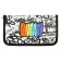 Penal 1 section 115 x 205 x 30 mm, calligrata "graffiti", laminated cardboard