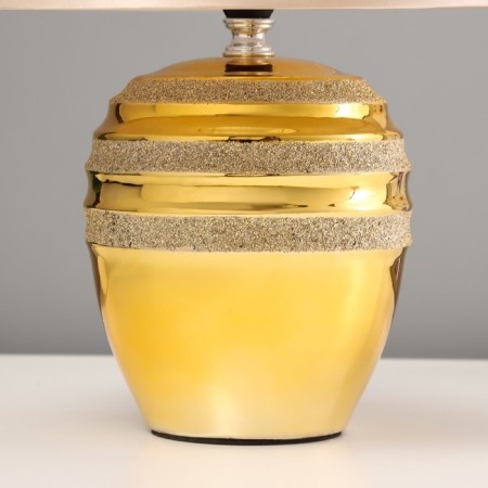 Table lamp "Certes" E14 40W gold 22x22x34cm-3