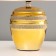Table lamp "Certes" E14 40W gold 22x22x34cm