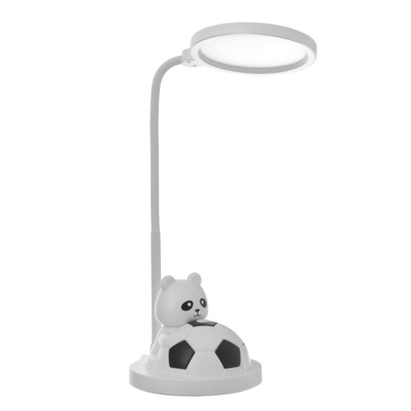 Table lamp "Bear with the ball" LED black and white 14x15x48 cm Risalux-11
