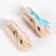 Decorative clothespins with a rope for the suspension "Unicorns"