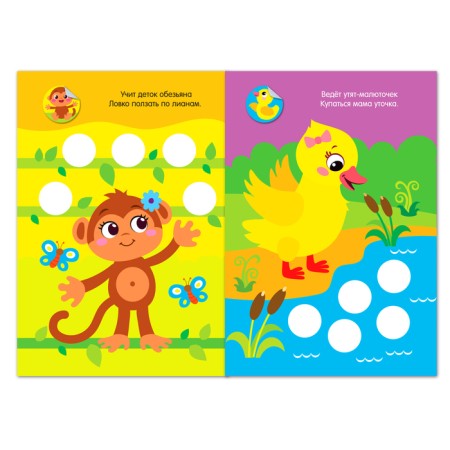 Stickers-Kruzhoki set “Cognize the world around” 6 pcs. 16 p.-4