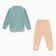 Kit for children (legsliv/trousers), green color, height 110cm